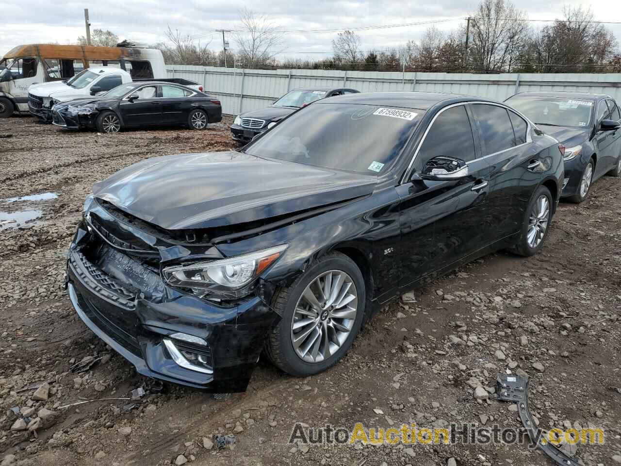 2018 INFINITI Q50 LUXE, JN1EV7AR8JM439327