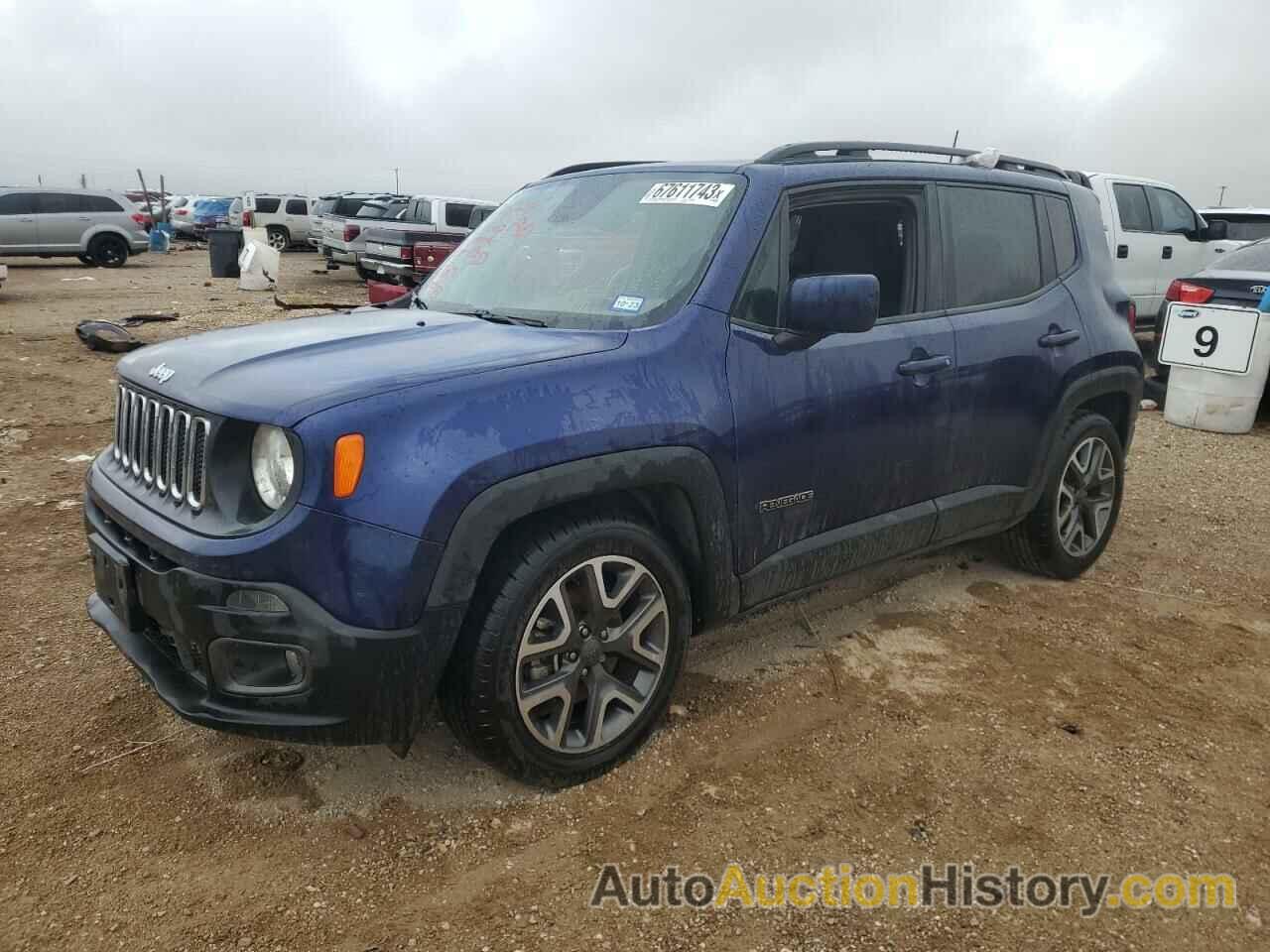 2018 JEEP RENEGADE LATITUDE, ZACCJABB0JPH16603