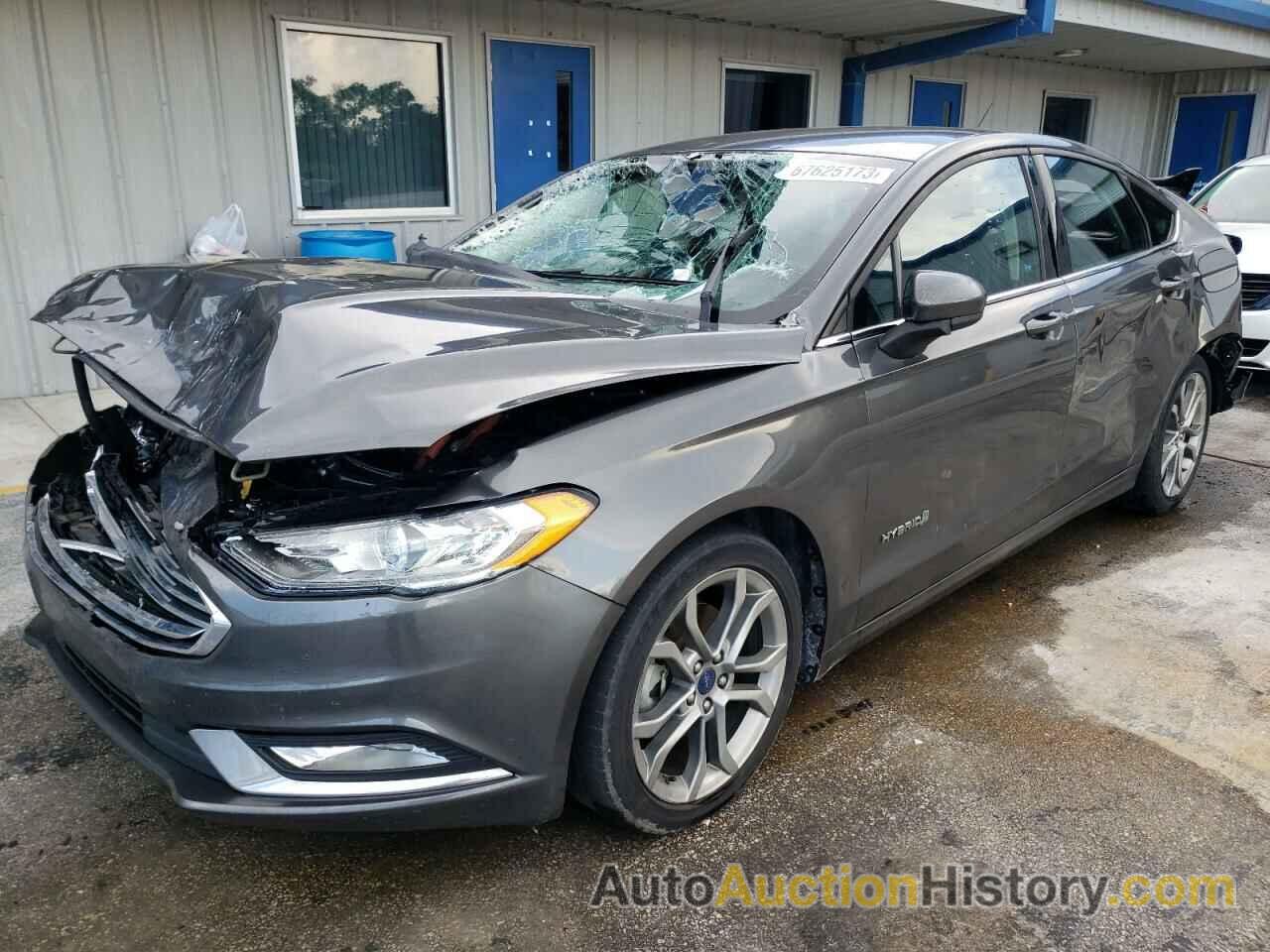 2017 FORD FUSION SE HYBRID, 3FA6P0LUXHR304295