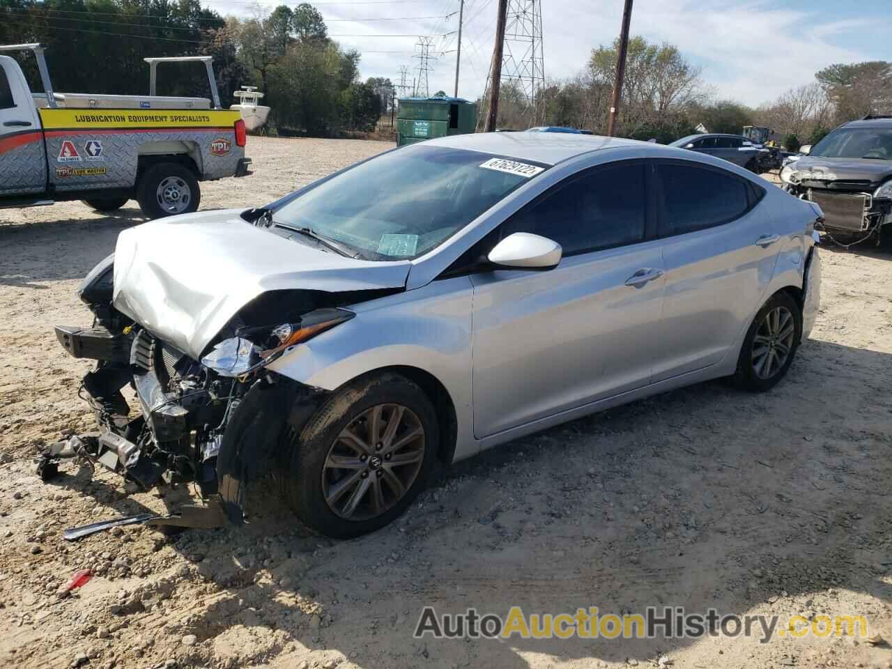 2014 HYUNDAI ELANTRA SE, 5NPDH4AE9EH480092