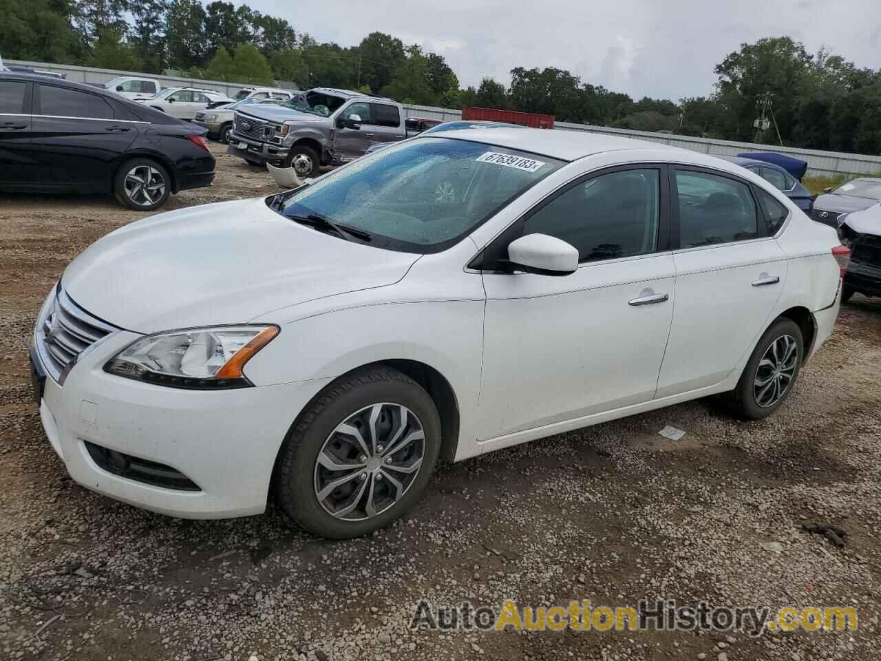 2014 NISSAN SENTRA S, 3N1AB7AP7EY259068