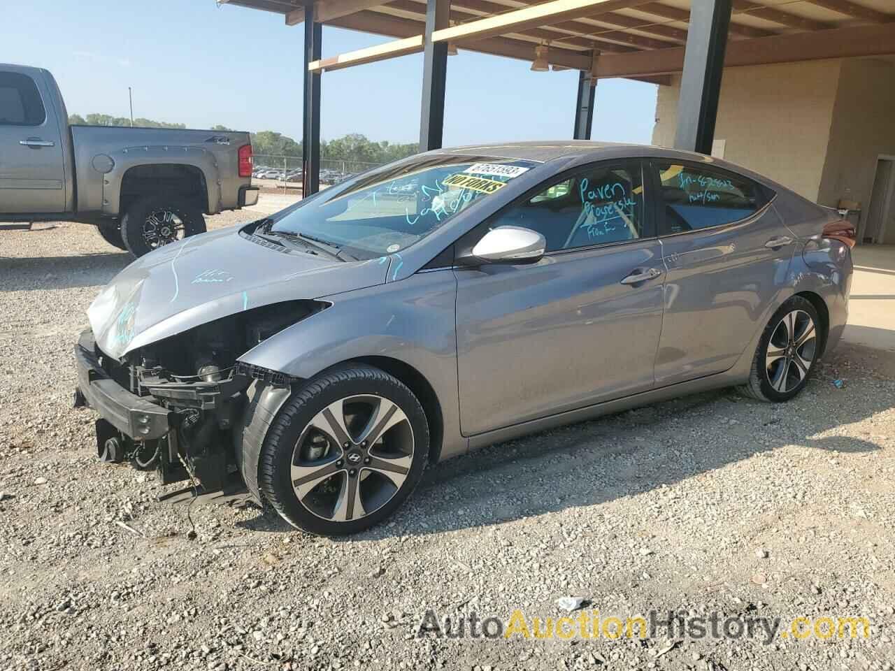 2014 HYUNDAI ELANTRA SE, KMHDH4AH7EU104115