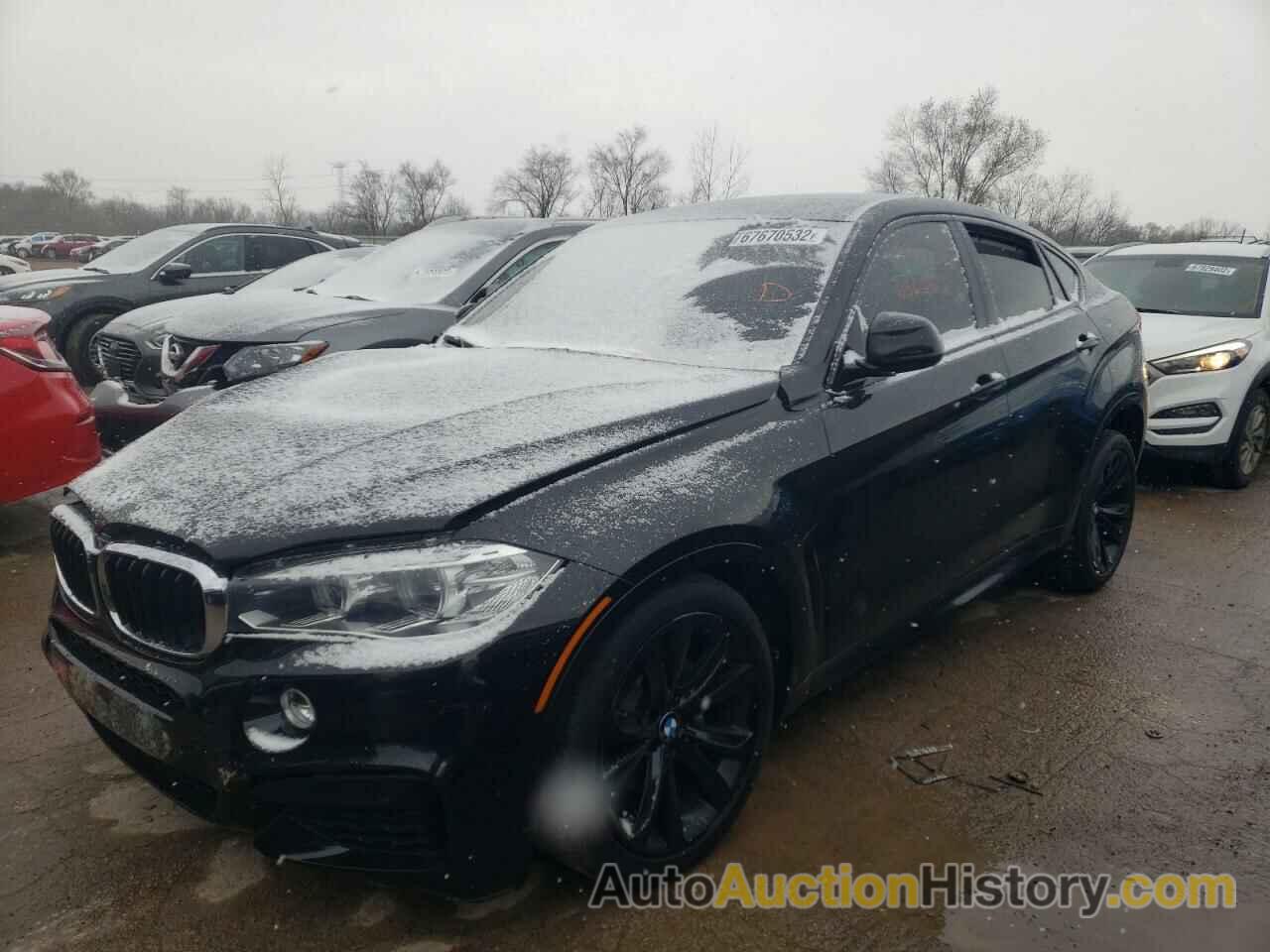 2016 BMW X6 XDRIVE35I, 5UXKU2C50G0N81766