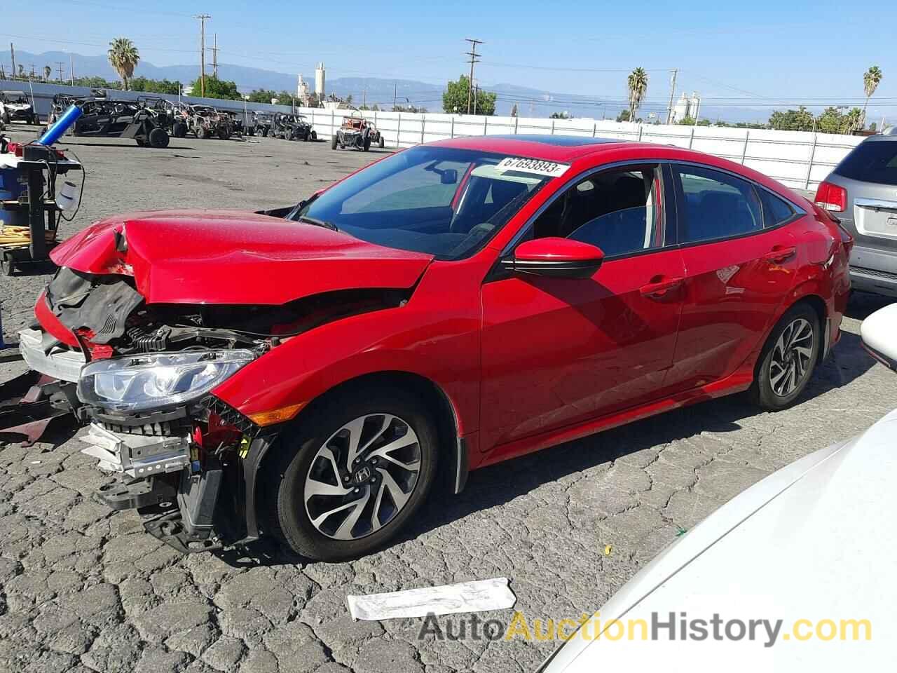 2018 HONDA CIVIC EX, 2HGFC2F70JH538553