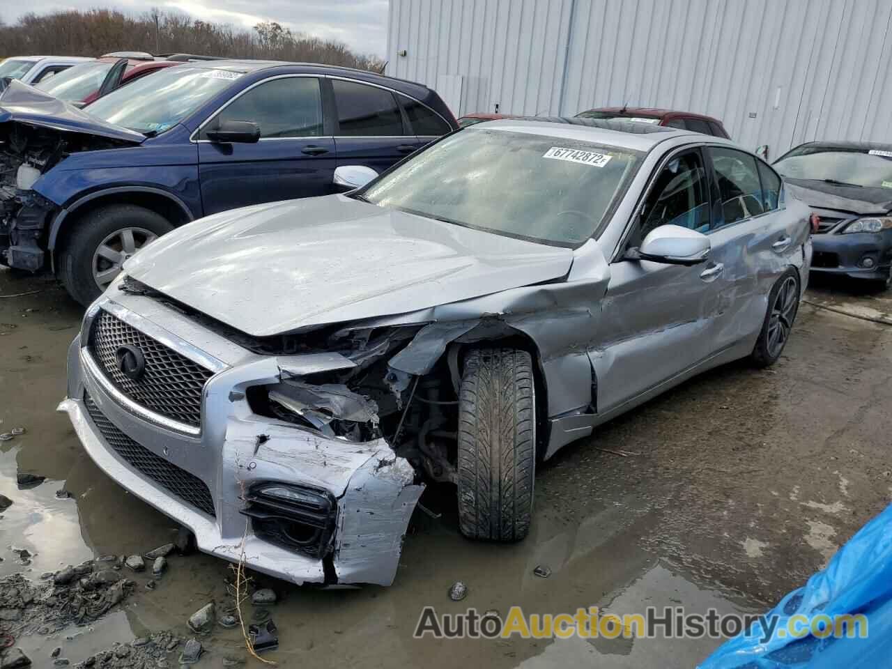 2014 INFINITI Q50 BASE, JN1BV7AR8EM687005