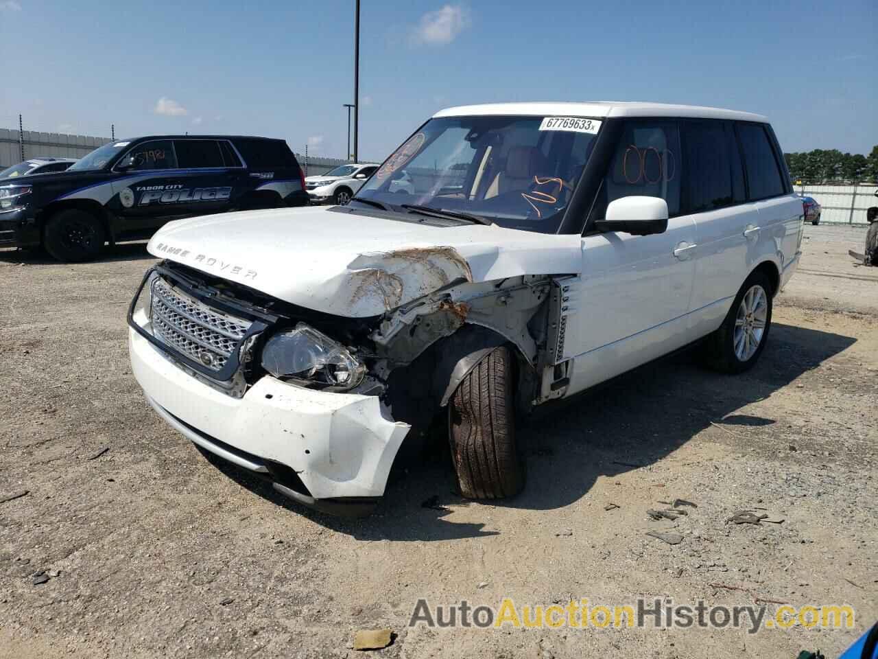 2012 LAND ROVER RANGEROVER HSE LUXURY, SALMF1E44CA384535