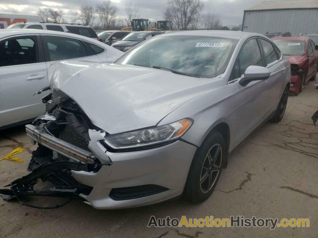 2013 FORD FUSION S, 3FA6P0G78DR111321