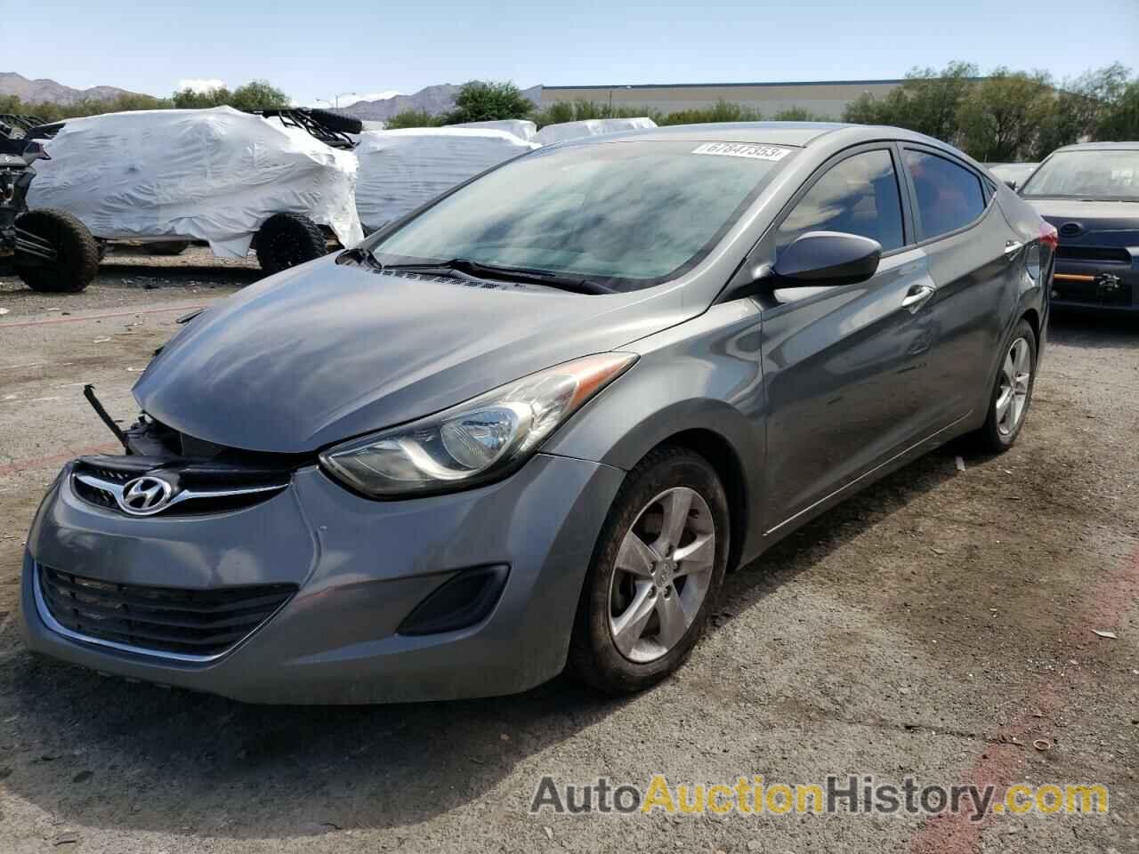 2013 HYUNDAI ELANTRA GLS, 5NPDH4AE0DH363306