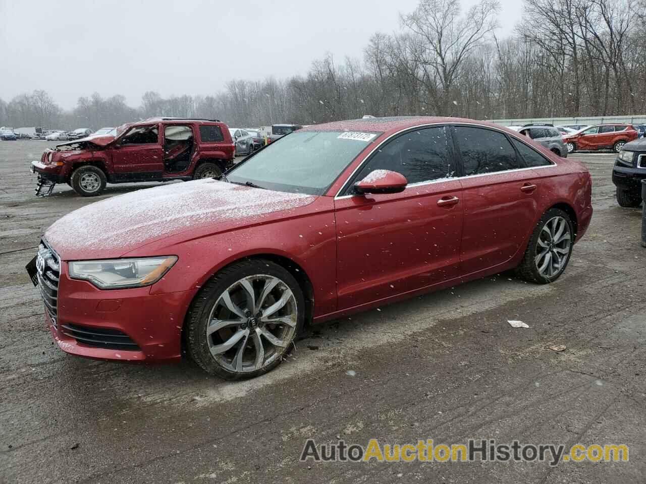 2014 AUDI A6 PREMIUM PLUS, WAUFMAFC1EN125215