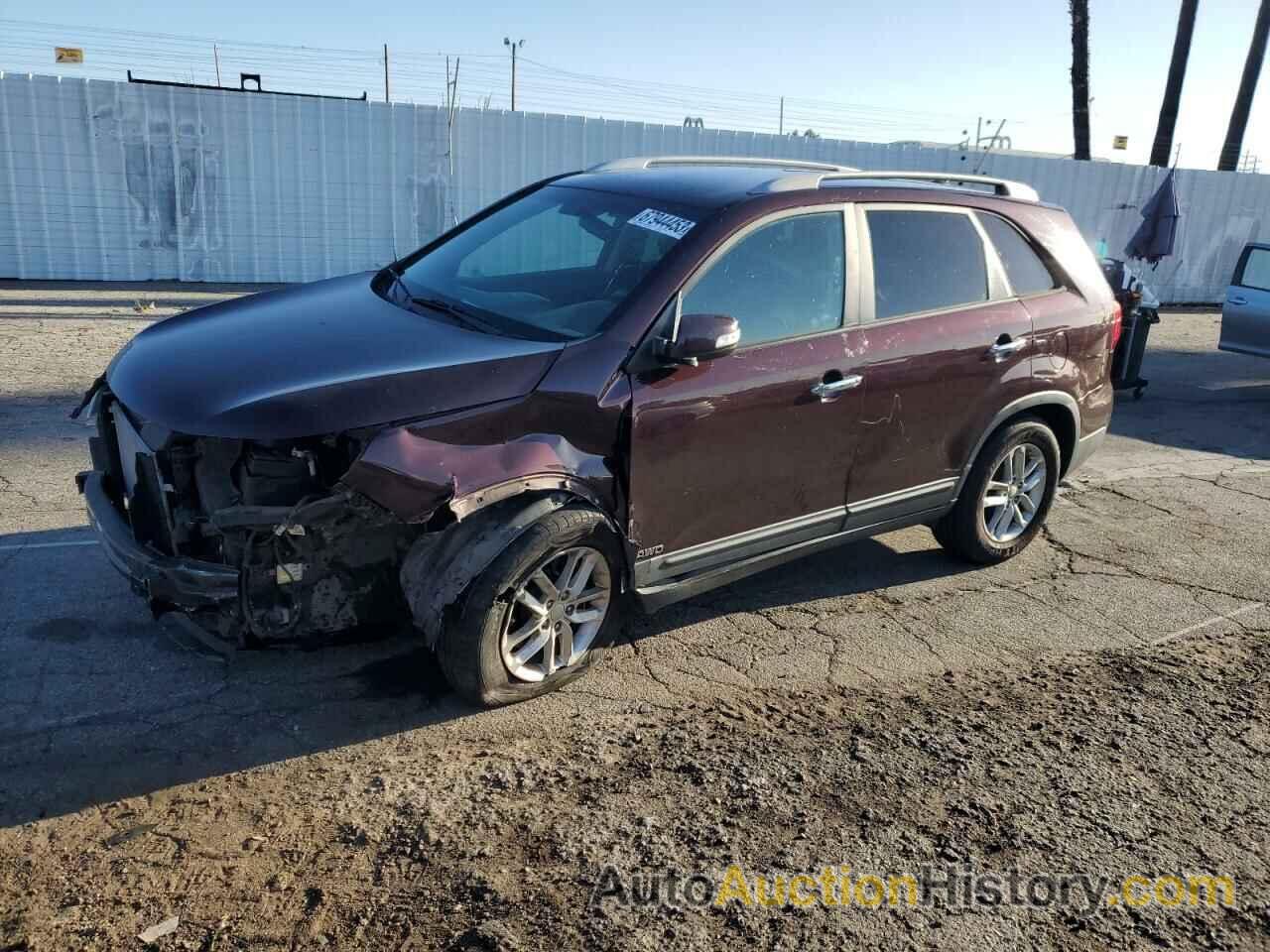 2015 KIA SORENTO LX, 5XYKTDA79FG646076