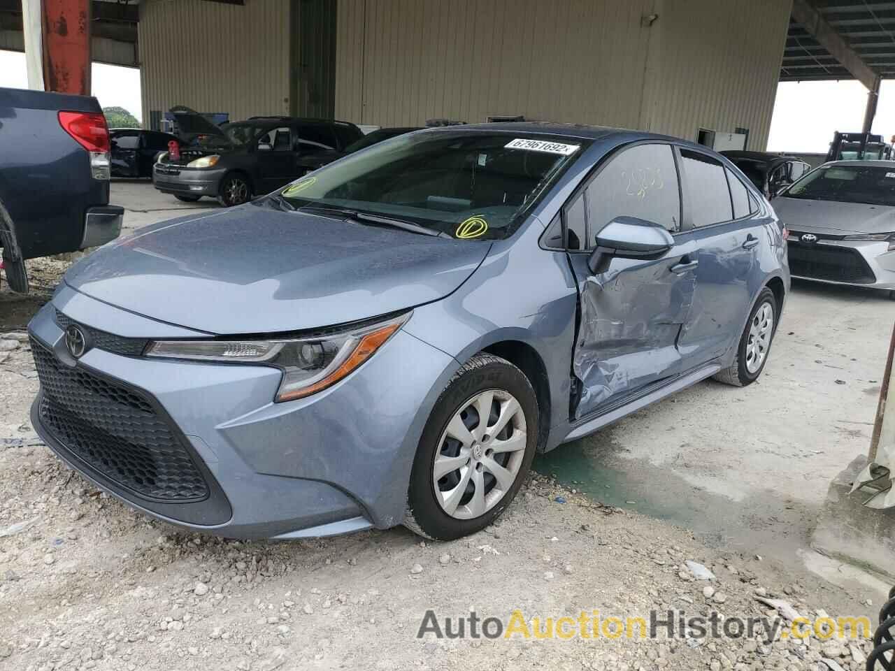 2022 TOYOTA COROLLA LE, JTDEPMAE1N3001182