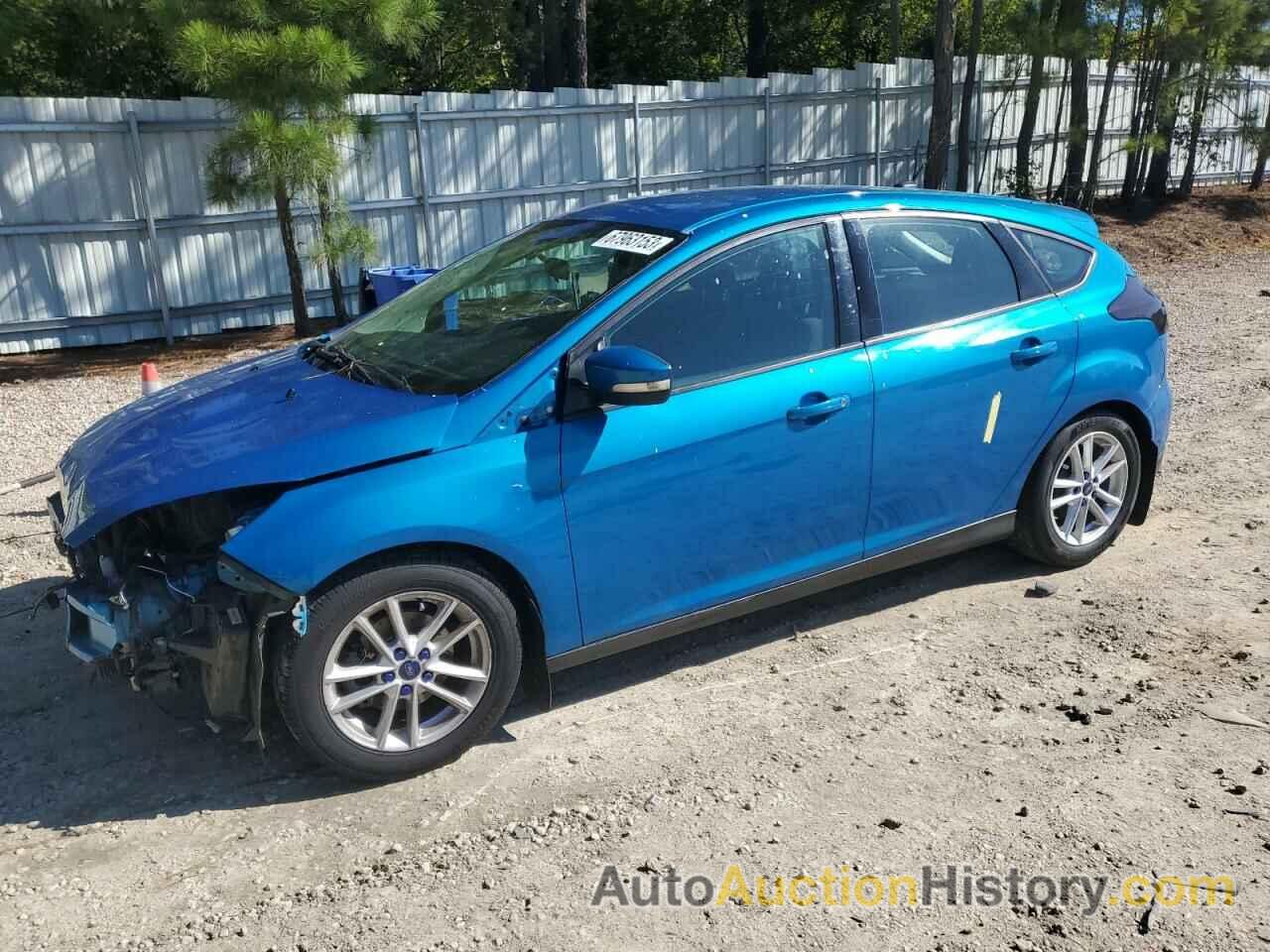 2016 FORD FOCUS SE, 1FADP3K24GL242530