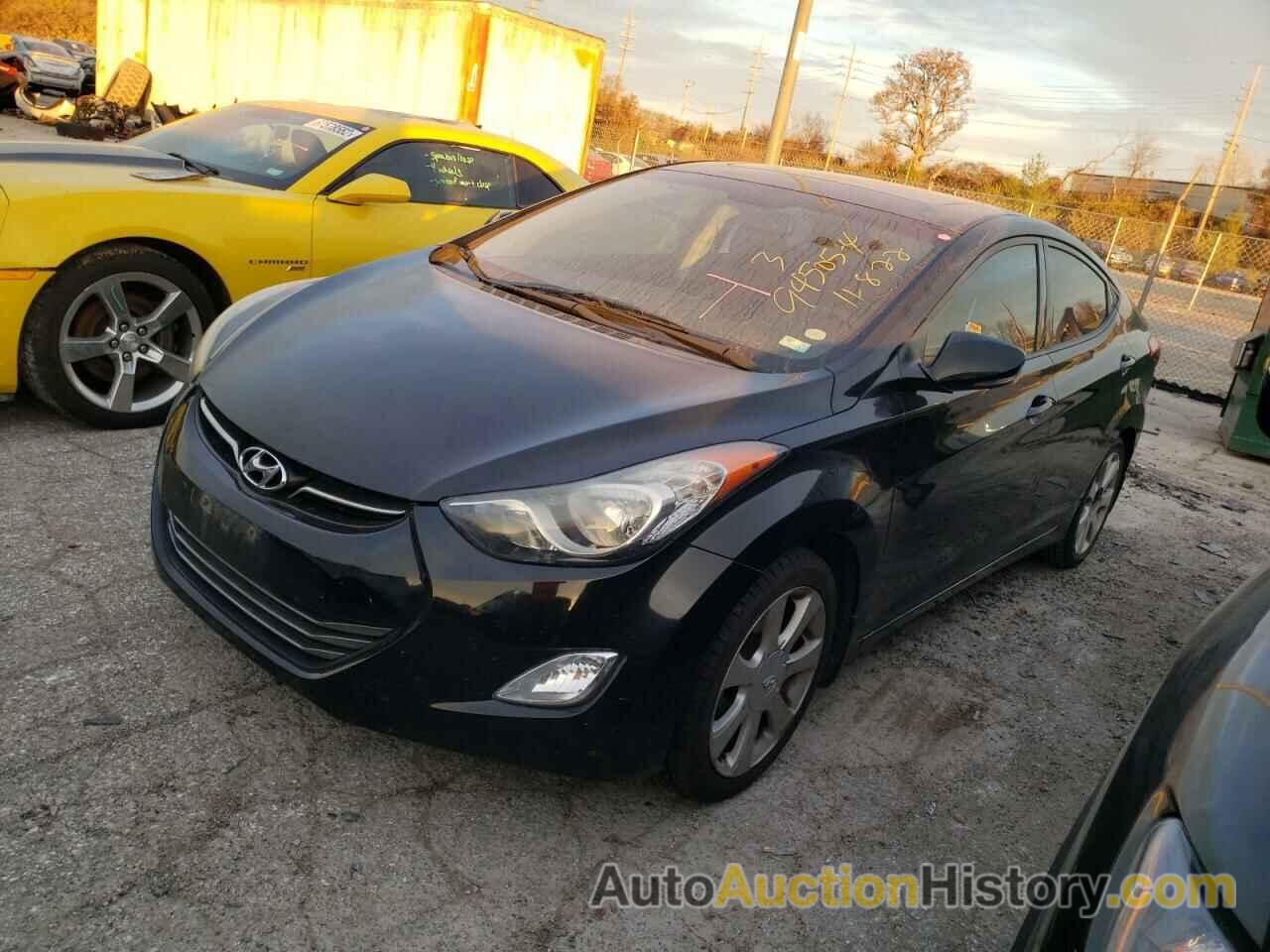 2013 HYUNDAI ELANTRA GLS, KMHDH4AE3DU961052