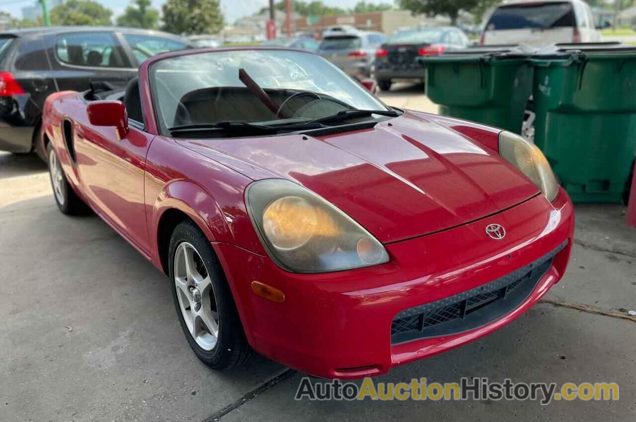 2001 TOYOTA MR2, JTDFR320X10027562