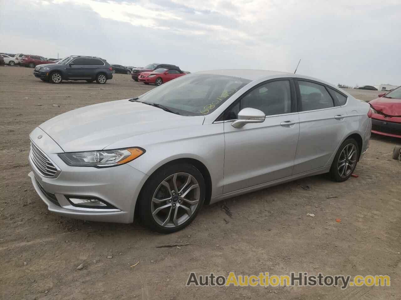 2017 FORD FUSION SE, 3FA6P0T93HR164263