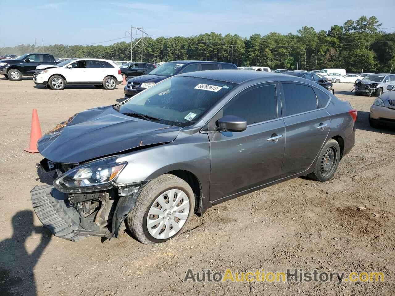 2018 NISSAN SENTRA S, 3N1AB7AP6JY262084