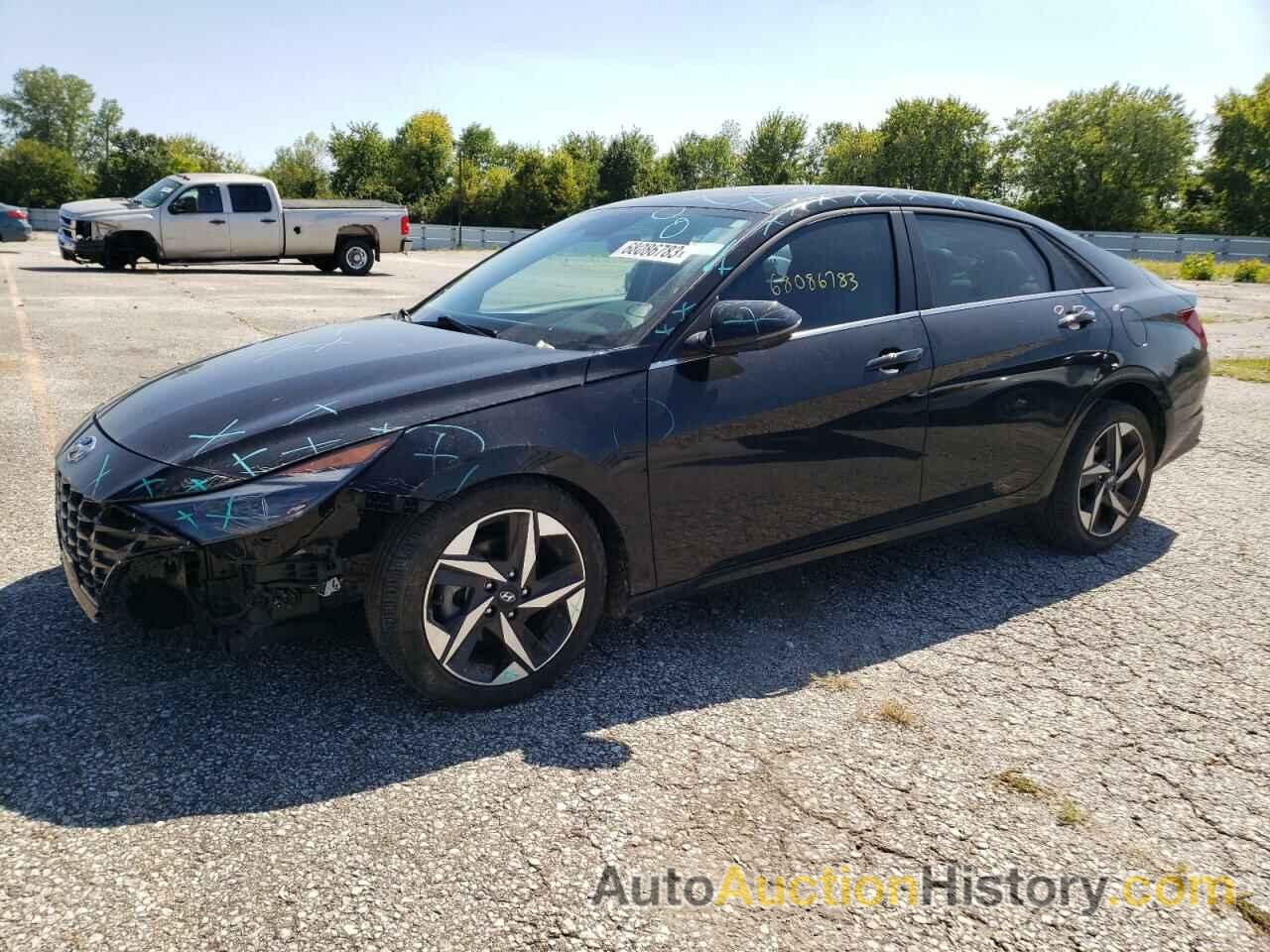 2021 HYUNDAI ELANTRA LIMITED, KMHLP4AG7MU152346