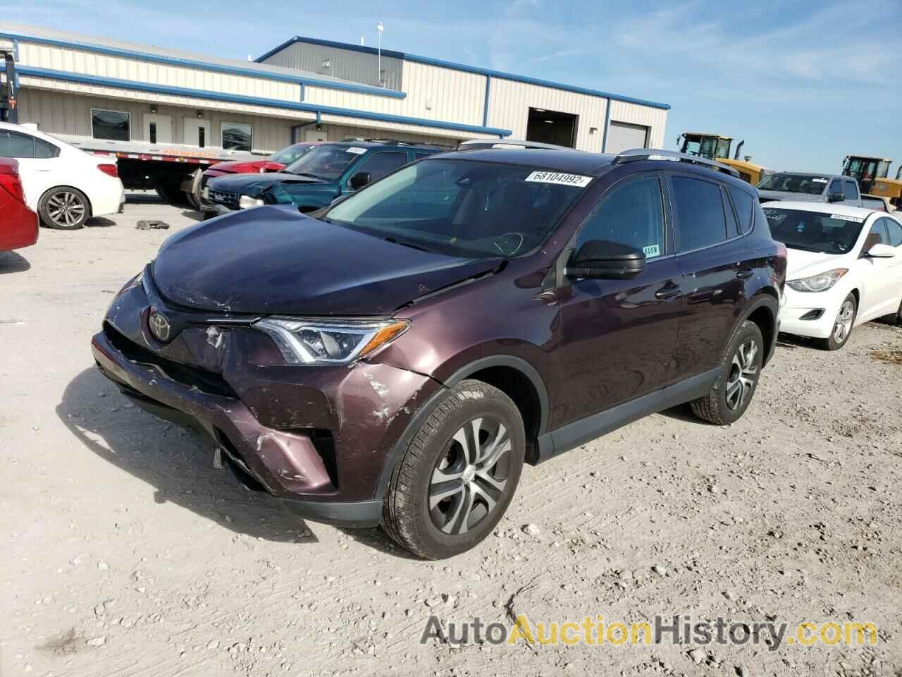 2018 TOYOTA RAV4 LE, 2T3BFREV6JW785847