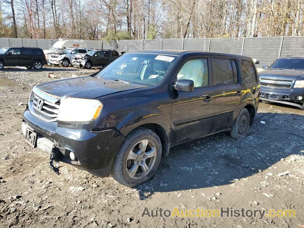 2013 HONDA PILOT EXL, 5FNYF4H53DB037558