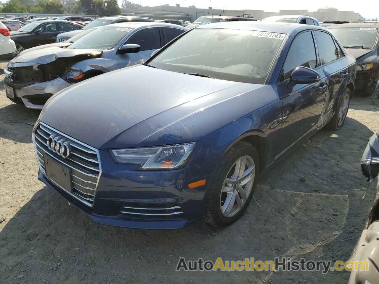 2017 AUDI A4 PREMIUM, WAUGNAF44HN010705