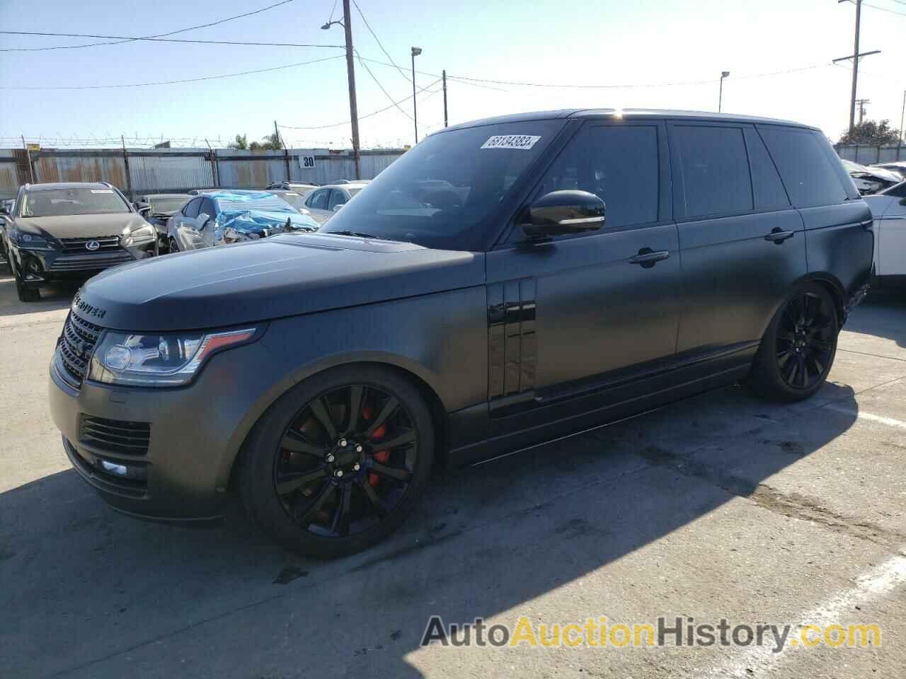 2015 LAND ROVER RANGEROVER SUPERCHARGED, SALGS2TF2FA216593