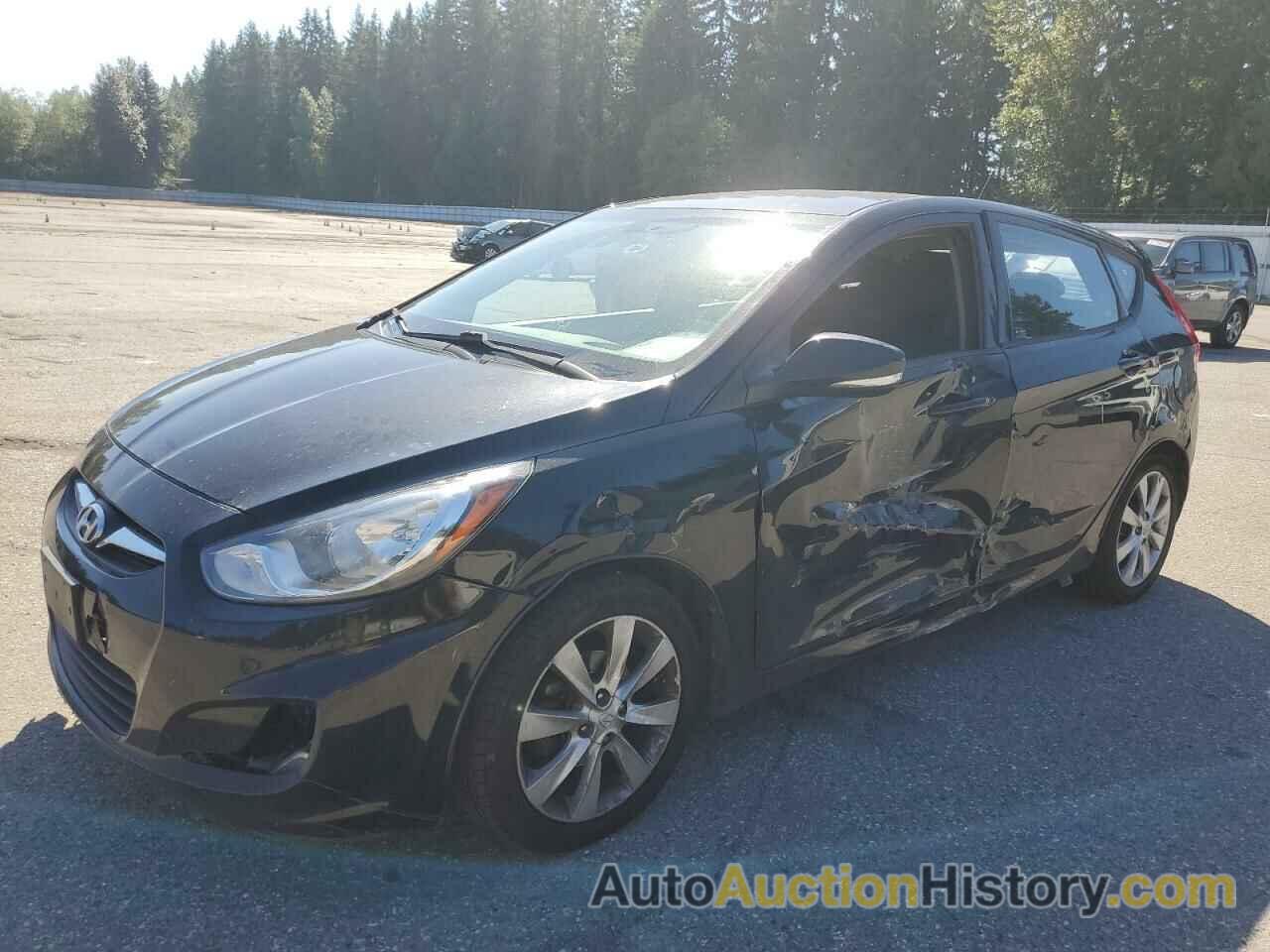 2013 HYUNDAI ACCENT GLS, KMHCU5AE8DU059686