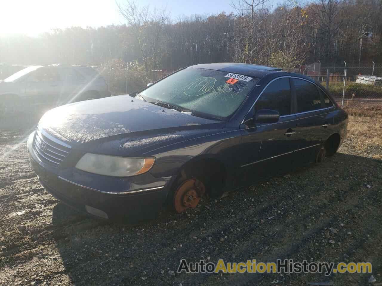 2006 HYUNDAI AZERA SE, KMHFC46F96A116820