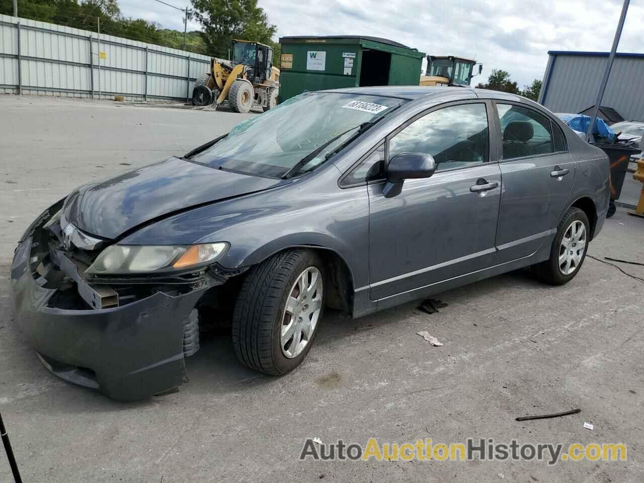 2011 HONDA CIVIC LX, 19XFA1F54BE008726