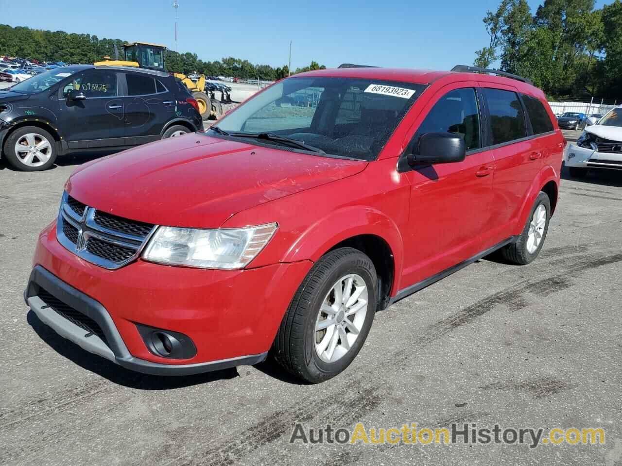 2013 DODGE JOURNEY SXT, 3C4PDCBG7DT600957