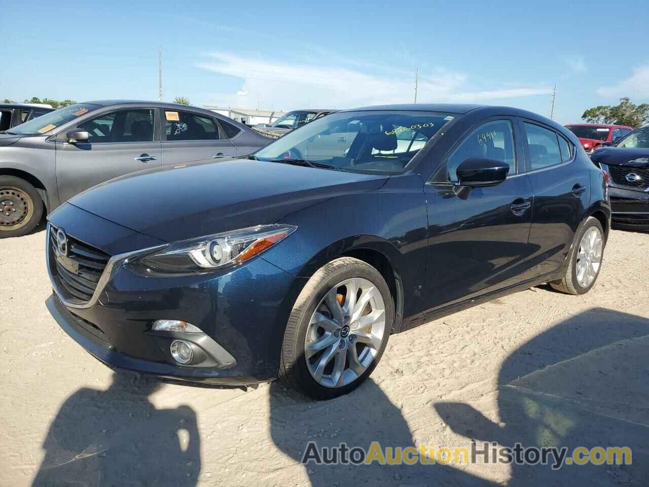 2014 MAZDA 3 GRAND TOURING, JM1BM1M38E1201847