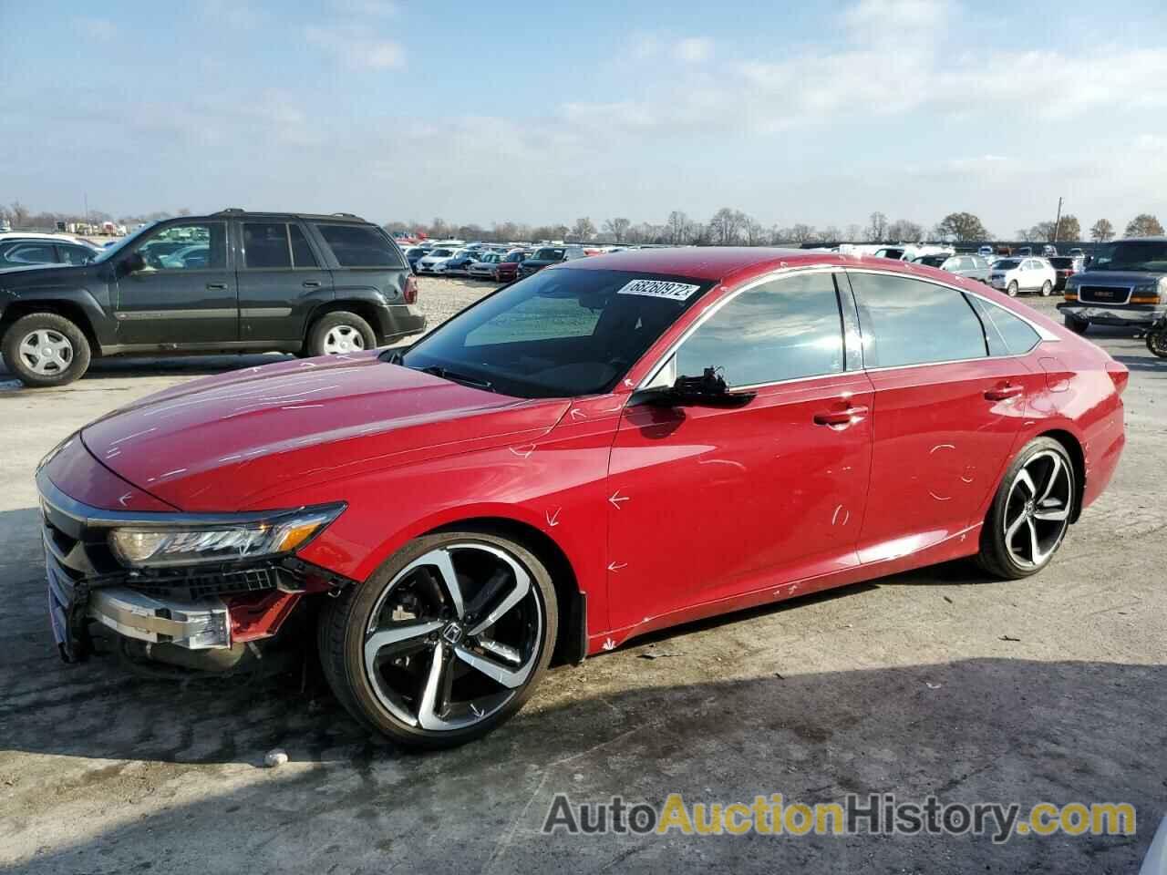 2018 HONDA ACCORD SPORT, 1HGCV1F37JA054656