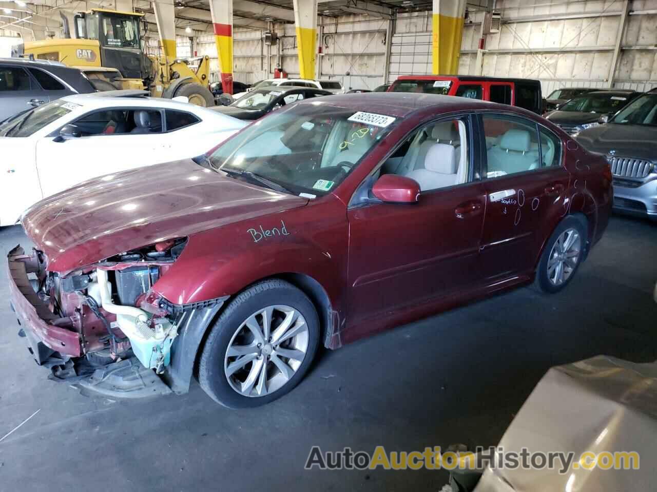 2014 SUBARU LEGACY 2.5I PREMIUM, 4S3BMCC65E3031863