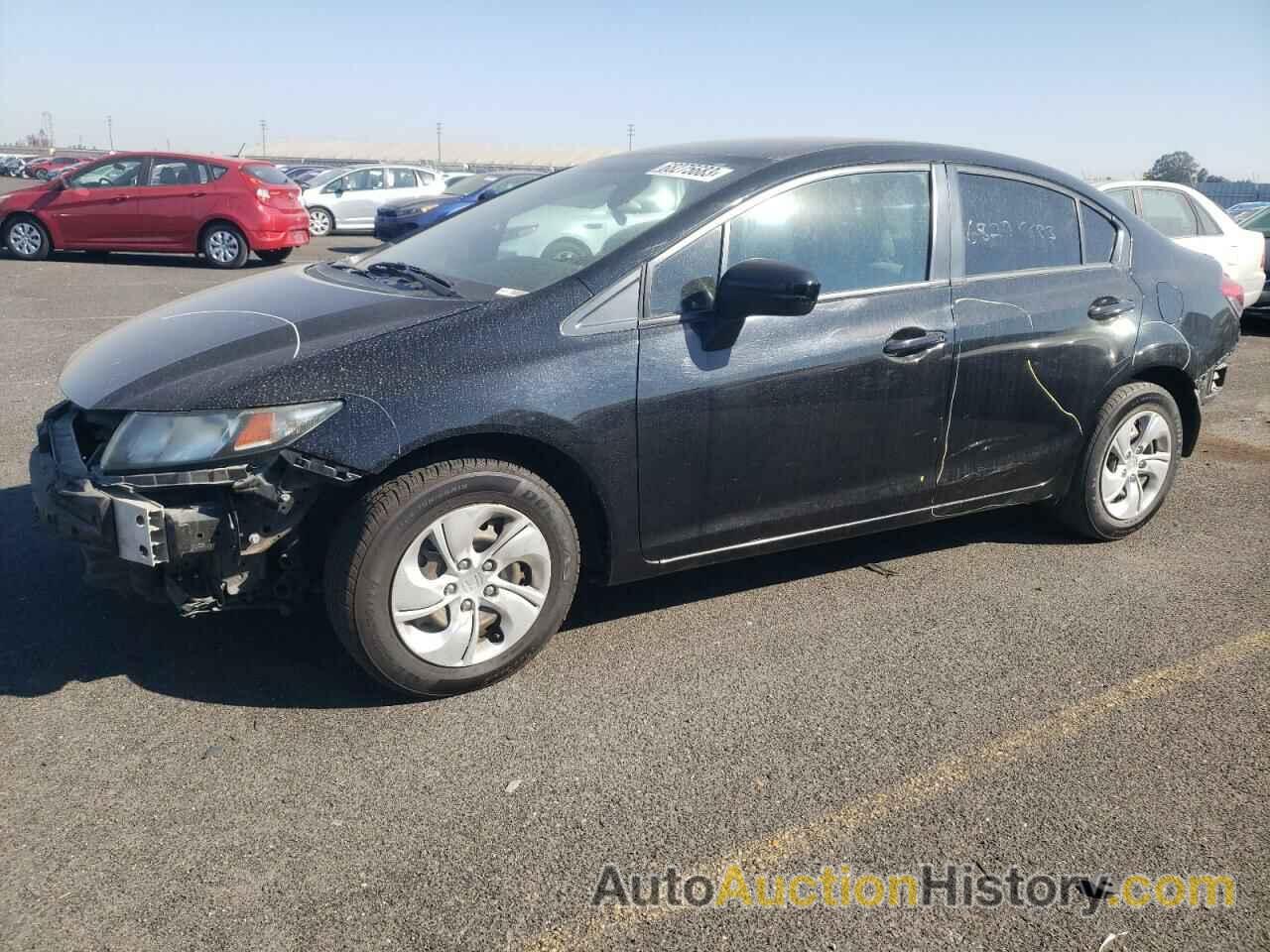 2014 HONDA CIVIC LX, 19XFB2F57EE245928