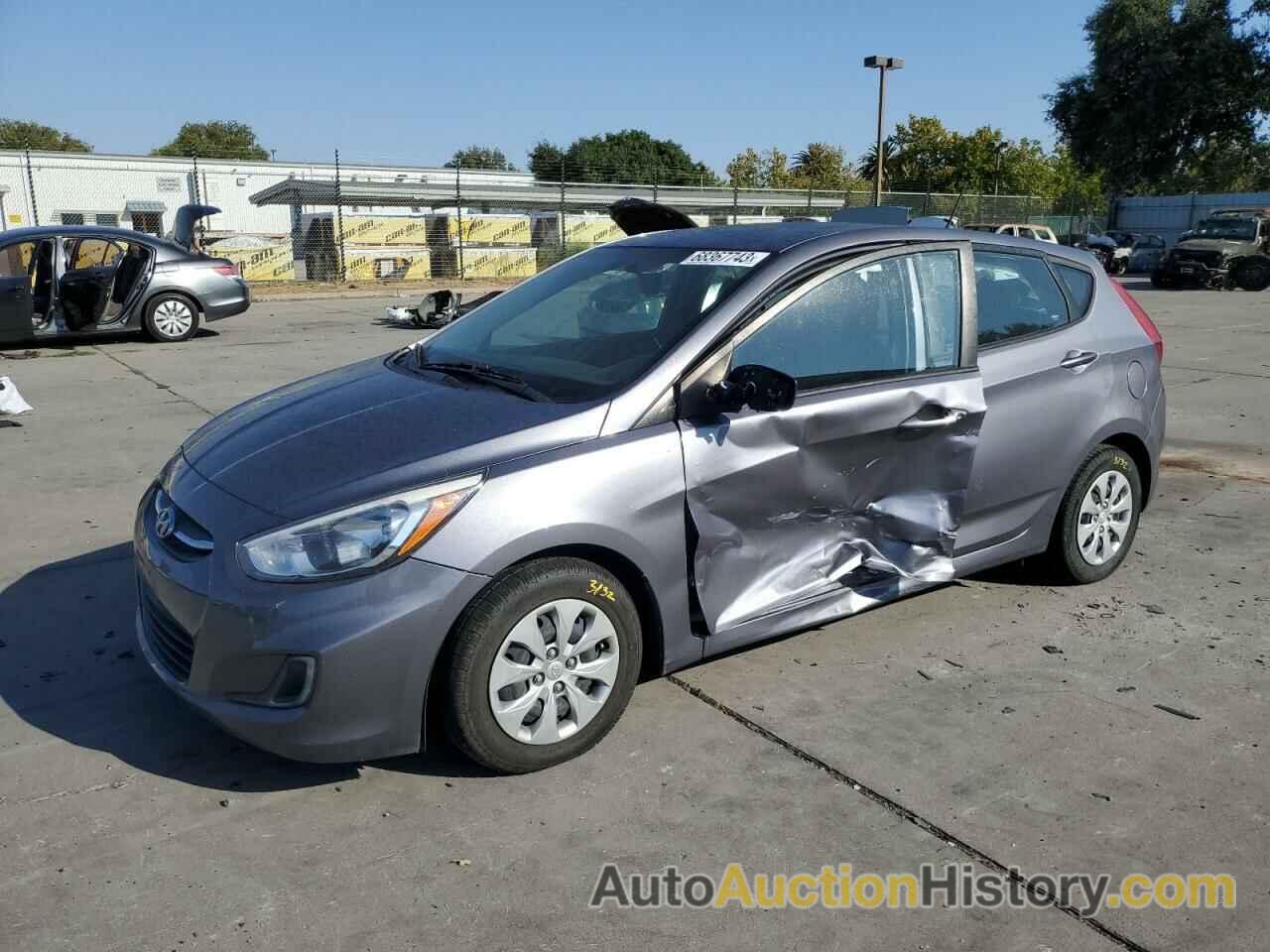 2017 HYUNDAI ACCENT SE, KMHCT5AE9HU324107