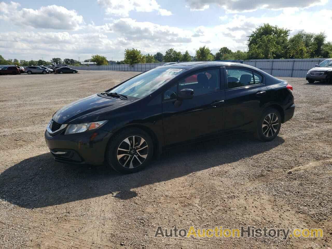 HONDA CIVIC LX, 2HGFB2F52DH104222