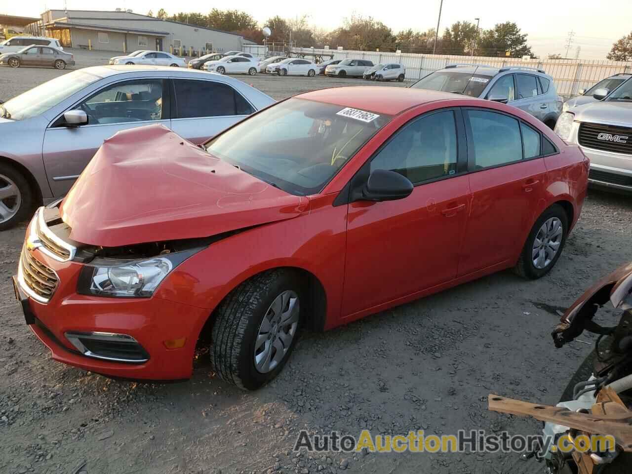 2016 CHEVROLET CRUZE LS, 1G1PC5SG6G7159869