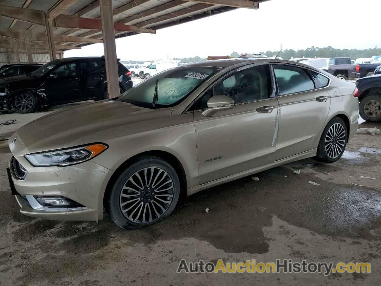 2017 FORD FUSION TITANIUM HEV, 3FA6P0RU0HR333411