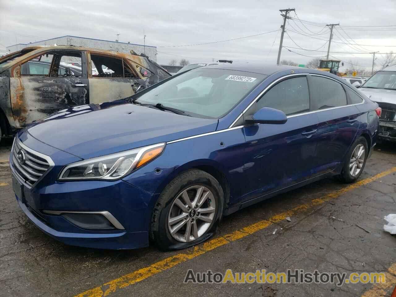 2017 HYUNDAI SONATA SE, 5NPE24AF6HH585420