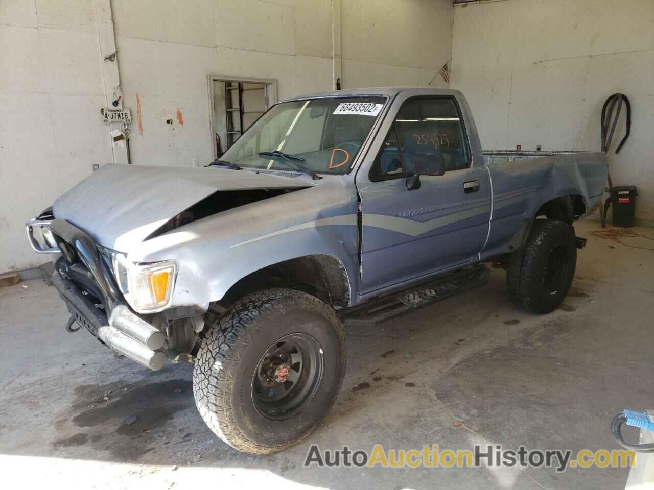 1991 TOYOTA ALL OTHER 1/2 TON SHORT WHEELBASE DLX, JT4RN01P0M7052407