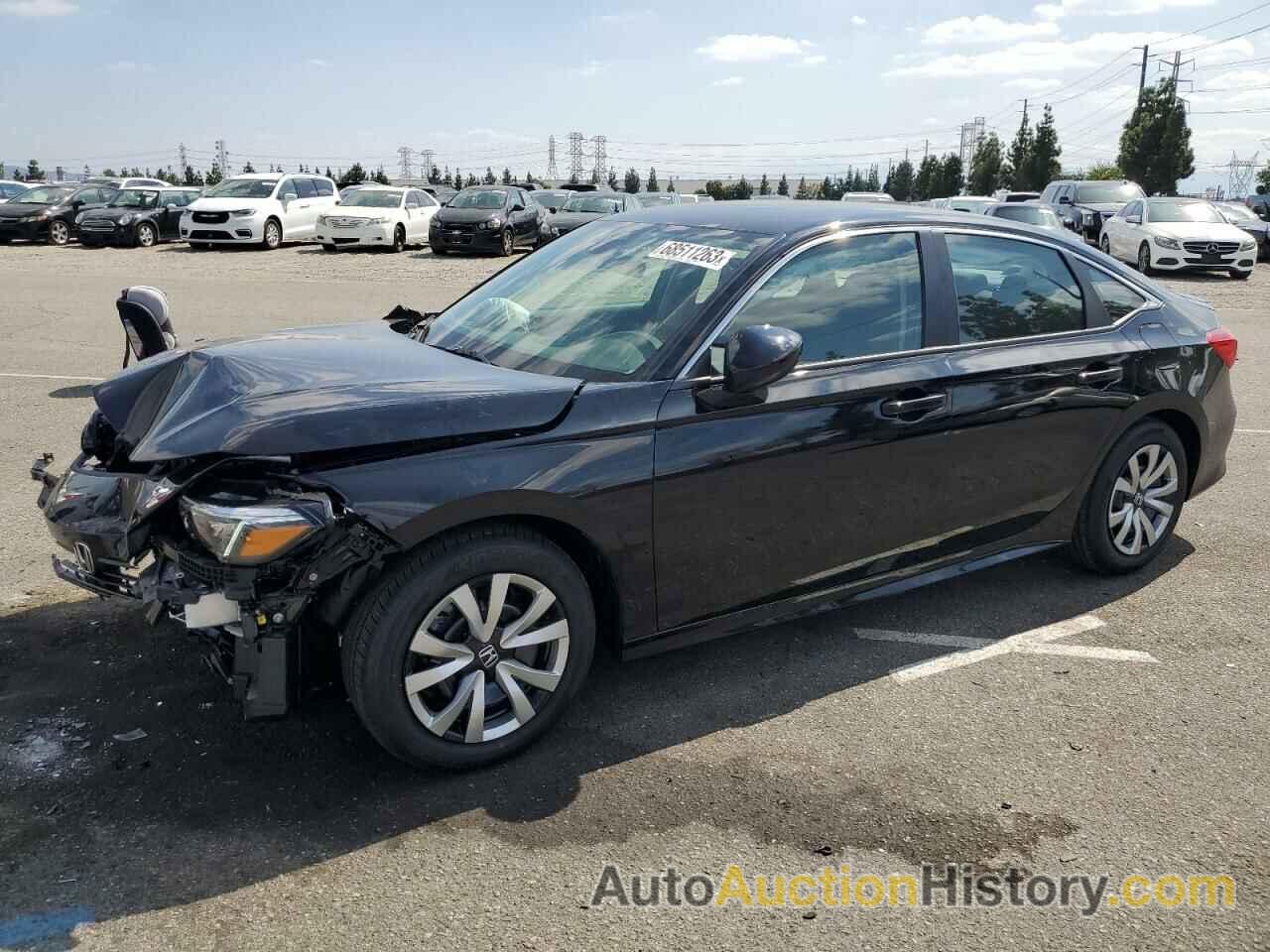 2023 HONDA CIVIC LX, 2HGFE2F25PH568574