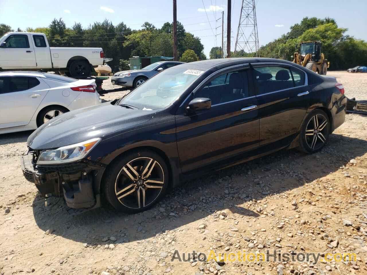 2016 HONDA ACCORD SPORT, 1HGCR2F52GA044587