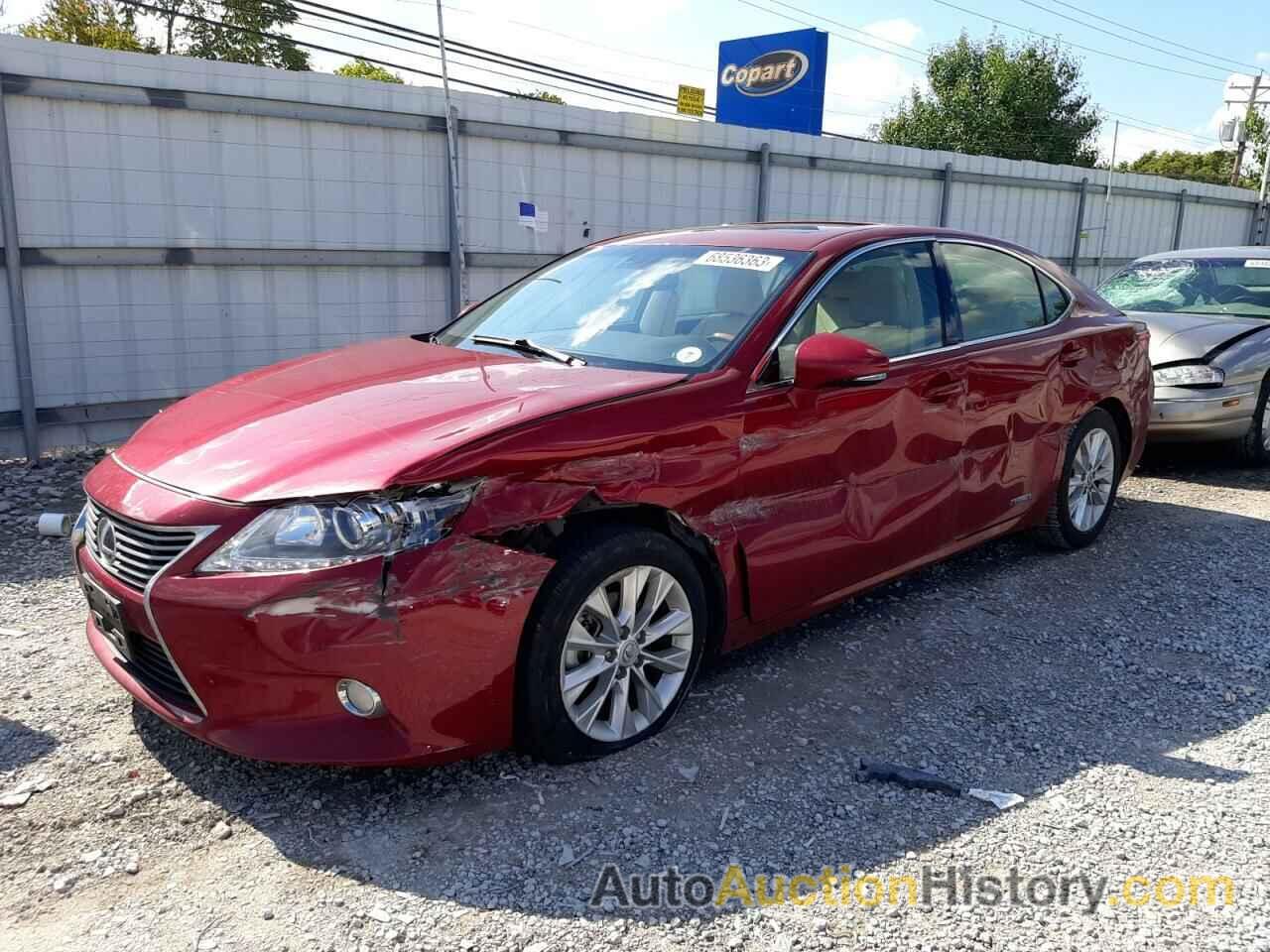 2014 LEXUS ES300 300H, JTHBW1GG0E2052500