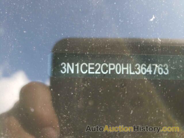 NISSAN VERSA S, 3N1CE2CP0HL364763