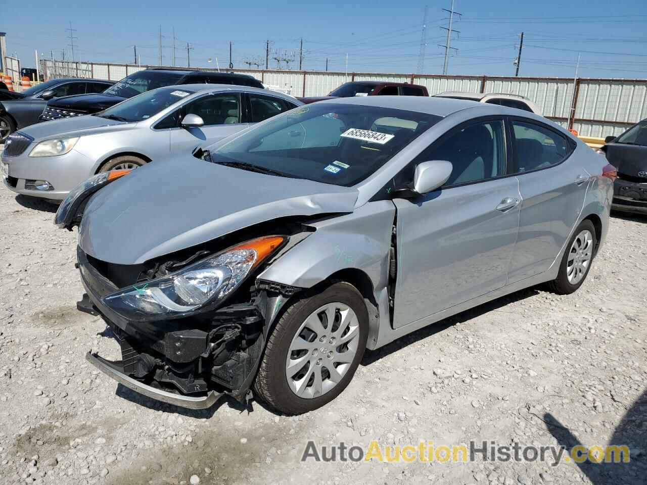 2013 HYUNDAI ELANTRA GLS, 5NPDH4AE9DH173049