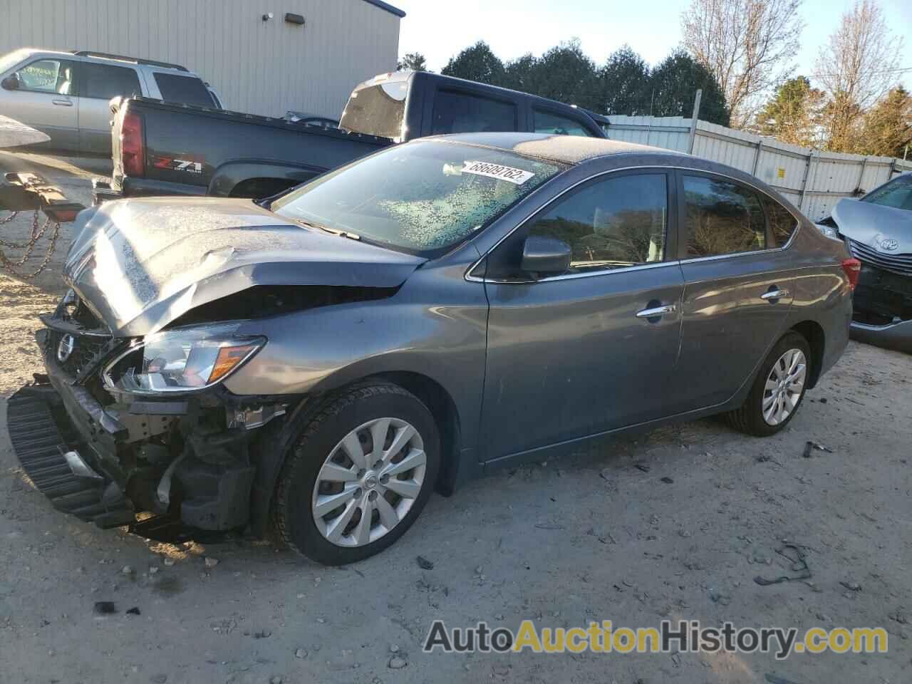 2016 NISSAN SENTRA S, 3N1AB7APXGL672733