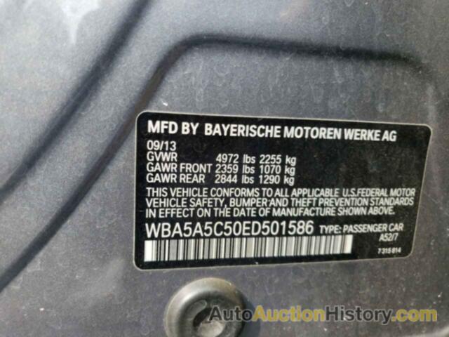 BMW 5 SERIES I, WBA5A5C50ED501586