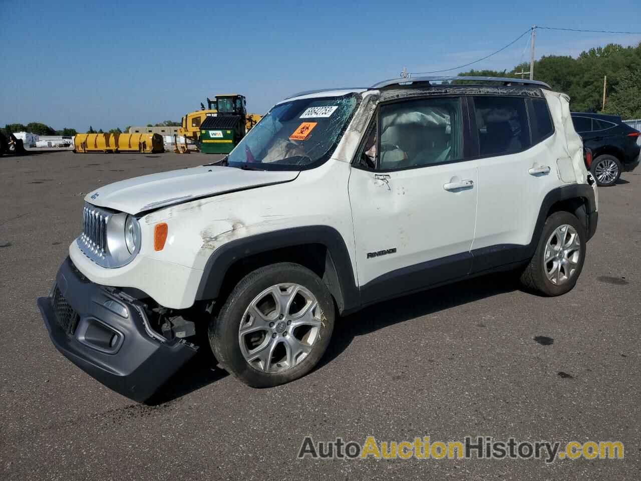 2016 JEEP RENEGADE LIMITED, ZACCJBDT3GPD28141