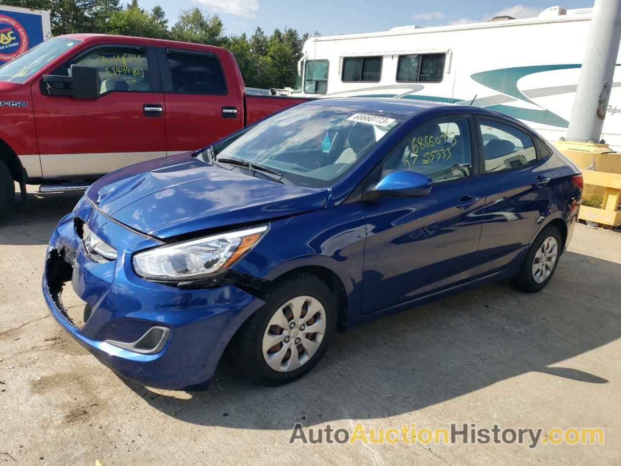 2016 HYUNDAI ACCENT SE, KMHCT4AE0GU156687