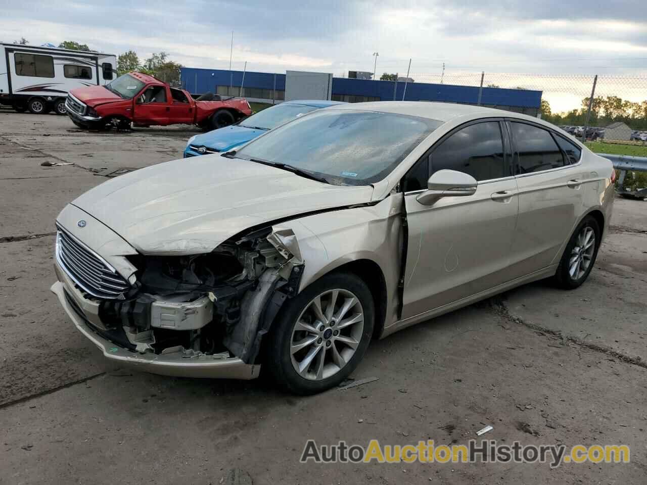 2017 FORD FUSION SE, 3FA6P0H75HR144815