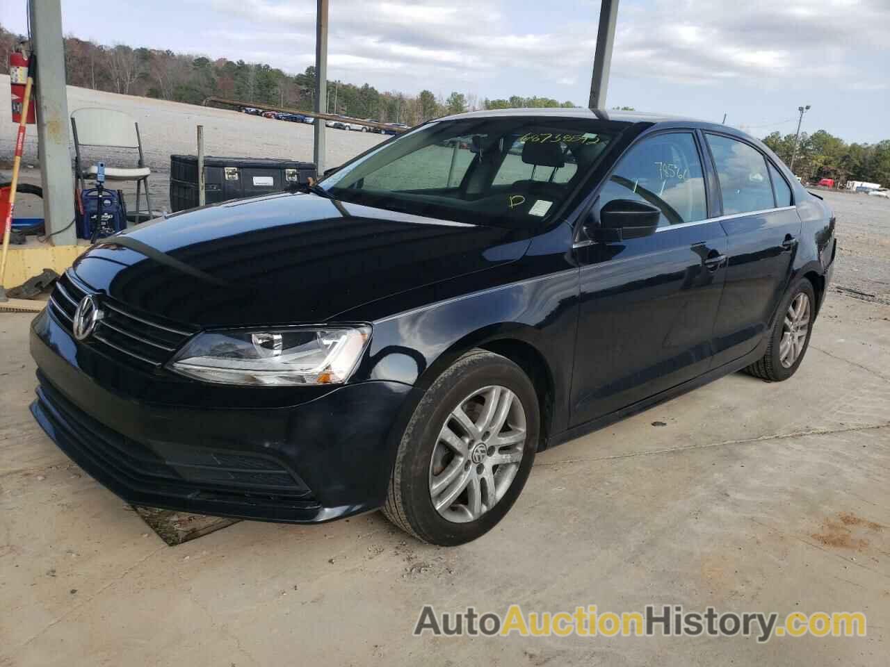 VOLKSWAGEN JETTA S, 3VW2B7AJ6HM242140